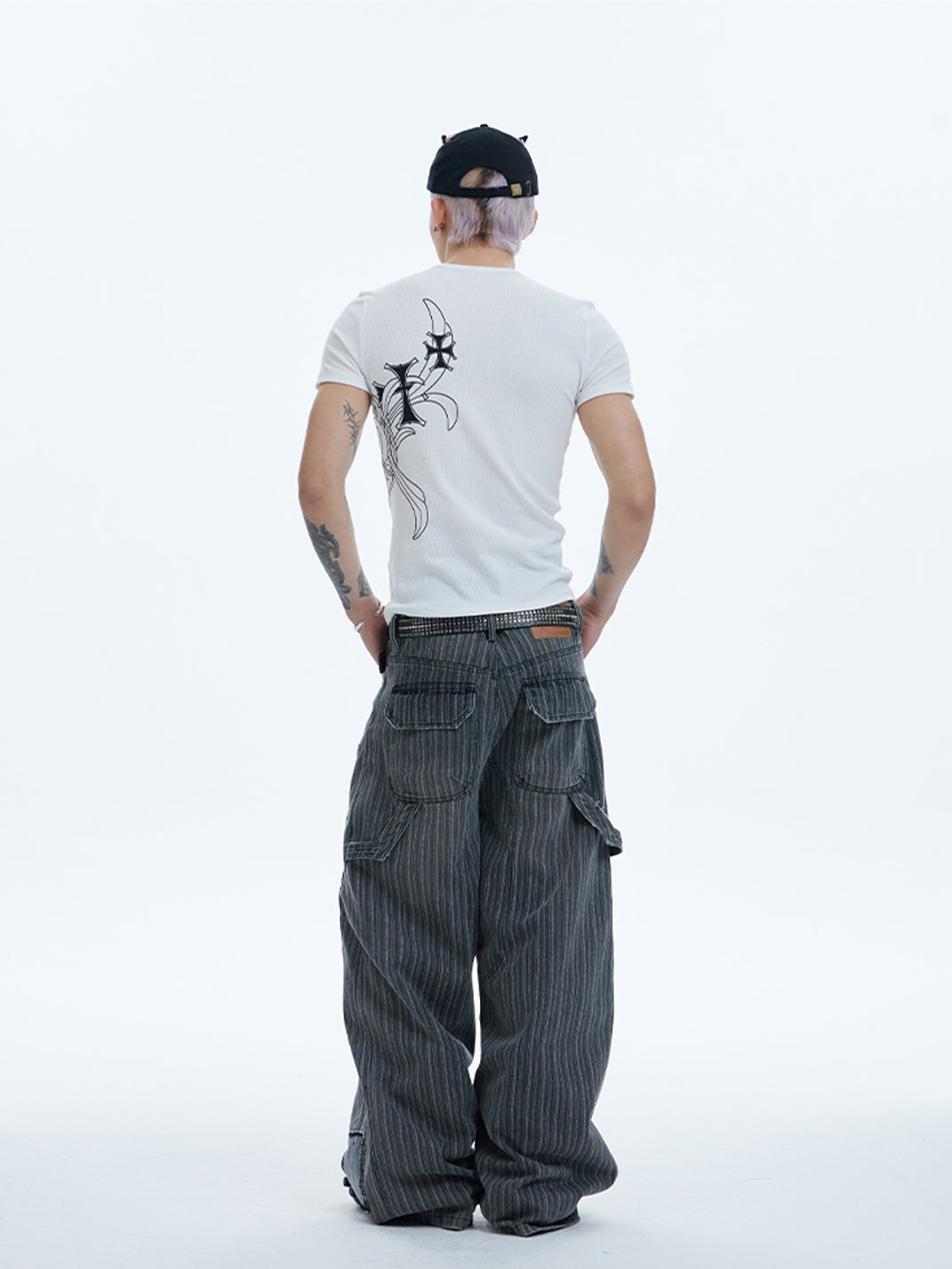 DND4DES | Vintage Patchwork Striped Boro Pants - PSYLOS 1, DND4DES | Vintage Patchwork Striped Boro Pants, Pants, DND4DES•JAPAN, PSYLOS 1